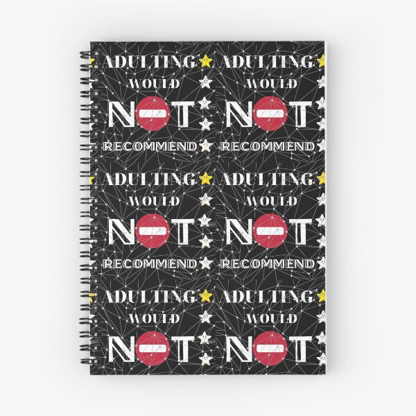 Item preview, Adulting Would Not Recommend Design designed and sold by LapuniStore.