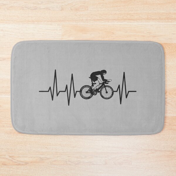Item preview, Heartbeat Cycologist Bicycle Road Bike Cyclist Triathlete designed and sold by grinta2021.