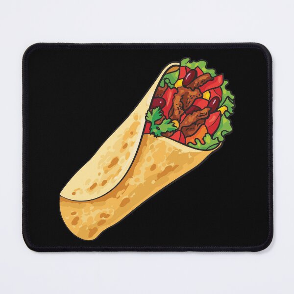 Item preview, Burrito With Ground Meat and Vegetables designed and sold by Alicia Chee.