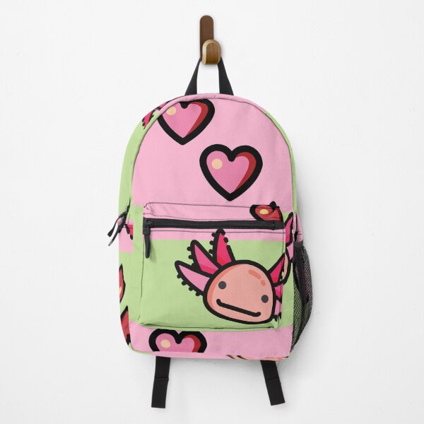 Item preview, Strawberry Field Axolotl Love Tapestry designed and sold by wasabileaf.