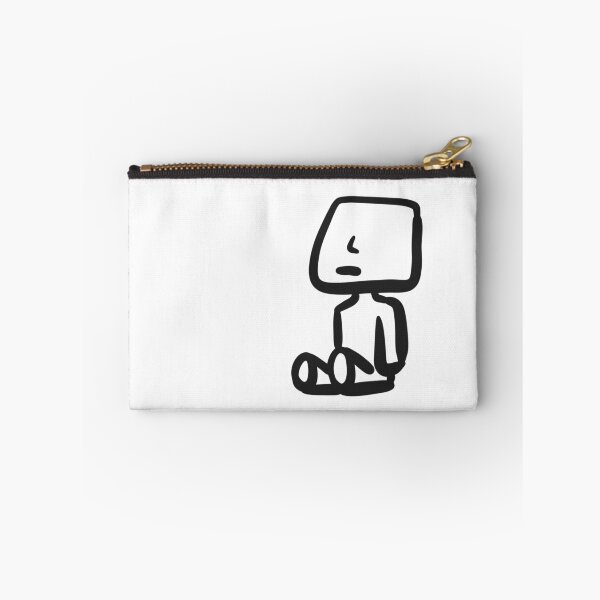 Item preview, sad boy, marshmallow boy, lined design designed and sold by BADAHIGH.