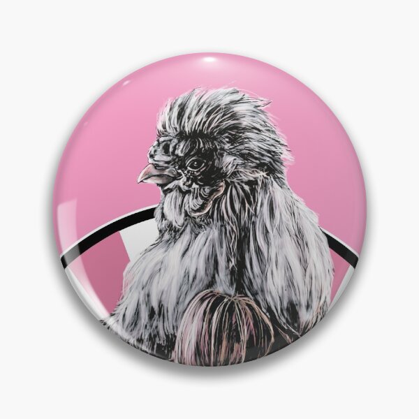 Item preview, I Love Silkie Chicken, Pink Version designed and sold by Lalingla.
