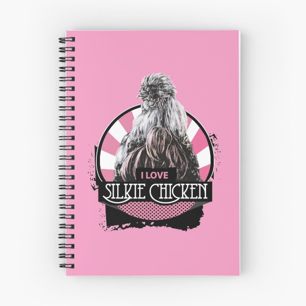 Item preview, I Love Silkie Chicken, Pink Version designed and sold by Lalingla.