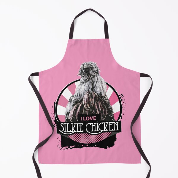 Item preview, I Love Silkie Chicken, Pink Version designed and sold by Lalingla.