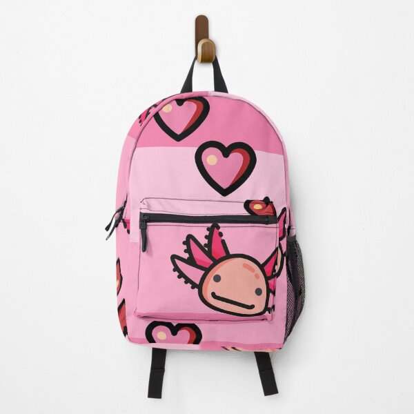 Item preview, Pink Fever Axolotl Love Tapestry designed and sold by wasabileaf.