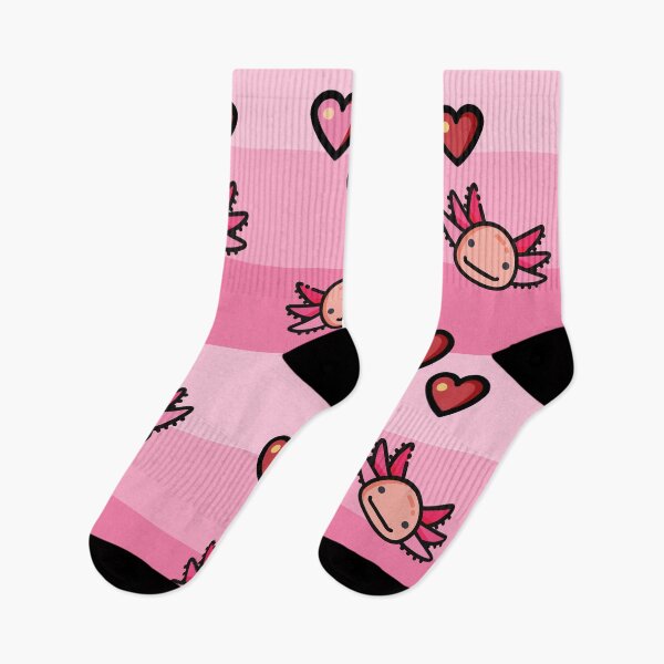 Item preview, Pink Fever Axolotl Love Tapestry designed and sold by wasabileaf.