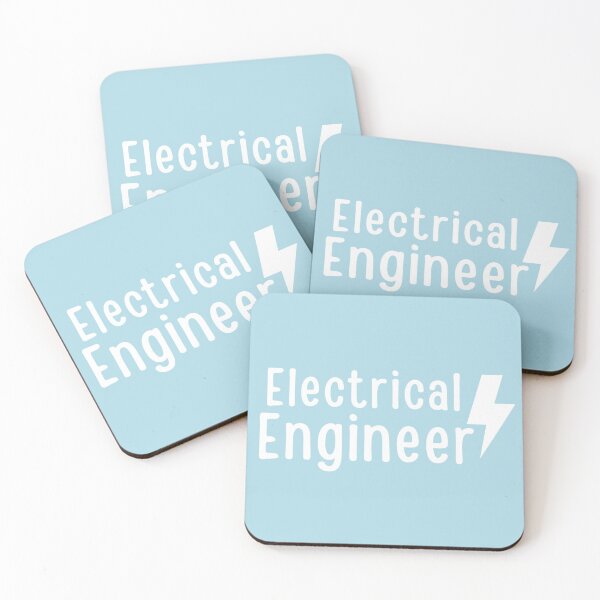 Item preview, Electrical engineer - engineer gift (white/grey) designed and sold by PickaSticka.