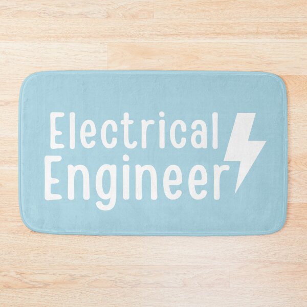 Item preview, Electrical engineer - engineer gift (white/grey) designed and sold by PickaSticka.