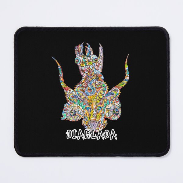 Item preview, Diablada Mask Mosiac Art, Danza de los Diablos, Dance of the Devils designed and sold by MktngMultiverse.