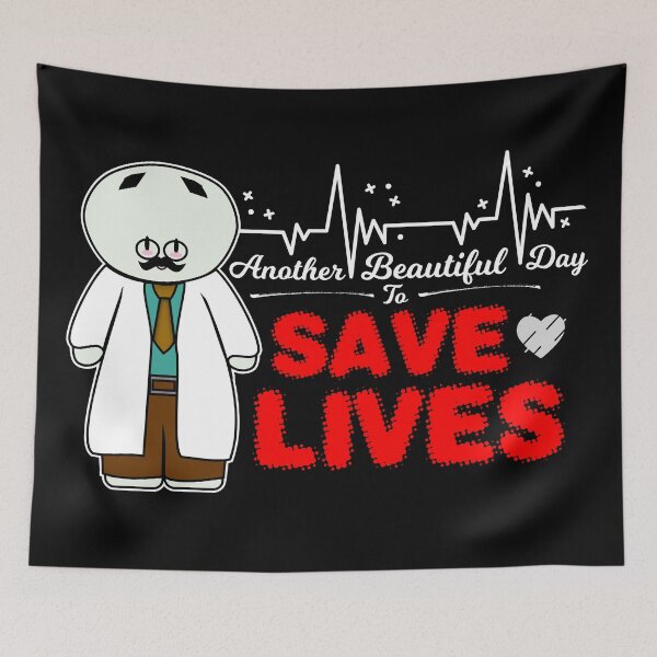 Item preview, Another Beautiful Day To Save Lives (MC : Dark) designed and sold by the-krisney-way.