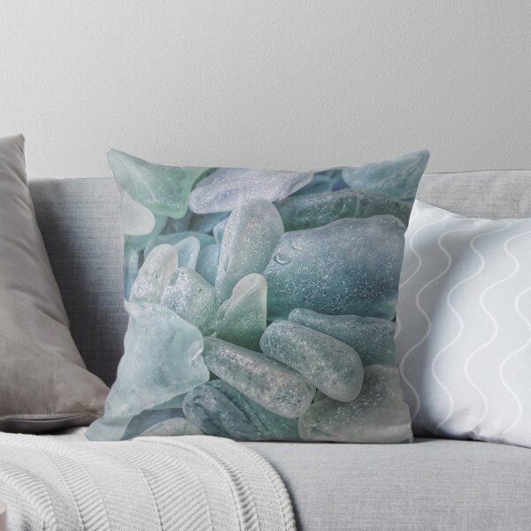 Item preview, Sea Glass Blues and Sea Foam Collection Pile designed and sold by Beachy.