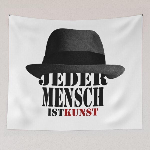 Artikelvorschau, Jeder Mensch ist Kunst Hut entworfen und verkauft von JoblinJack.