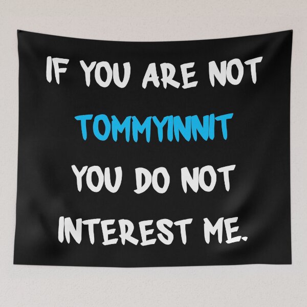 Item preview, If you are not - Tommyinnit designed and sold by 2Girls1Shirt.