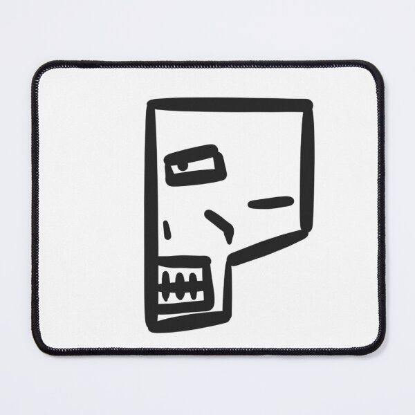 Item preview, lined design fabric pattern ,skull art designed and sold by BADAHIGH.