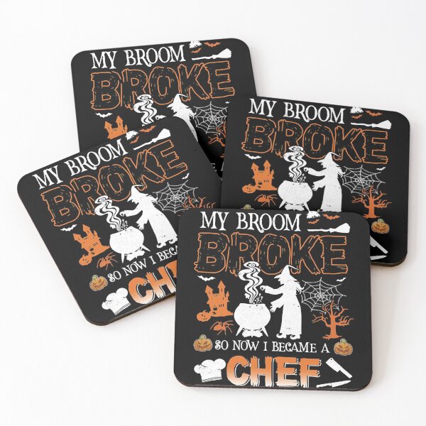 Item preview, My Broom Broke So Now I Became A Chef Halloween Funny designed and sold by Guckio81.