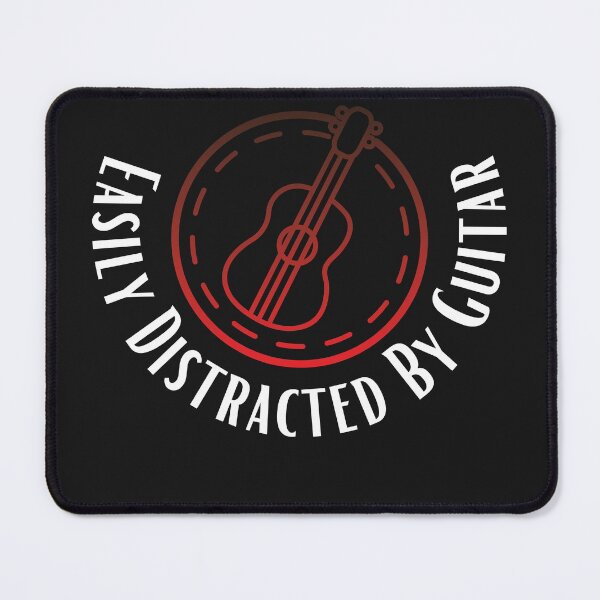 Item preview, Easily Distracted by guitar. designed and sold by bonus24.