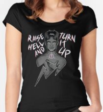 Raise Hell Women's Fitted Scoop T-Shirt