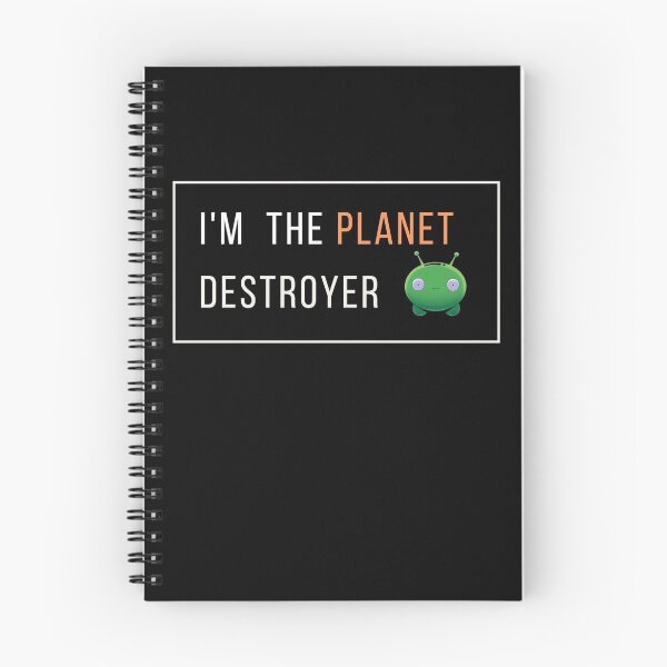 Item preview, I'M THE PLANET DESTROYER | Final Space Mooncake design | Final Space Design designed and sold by ExpertSayeed.