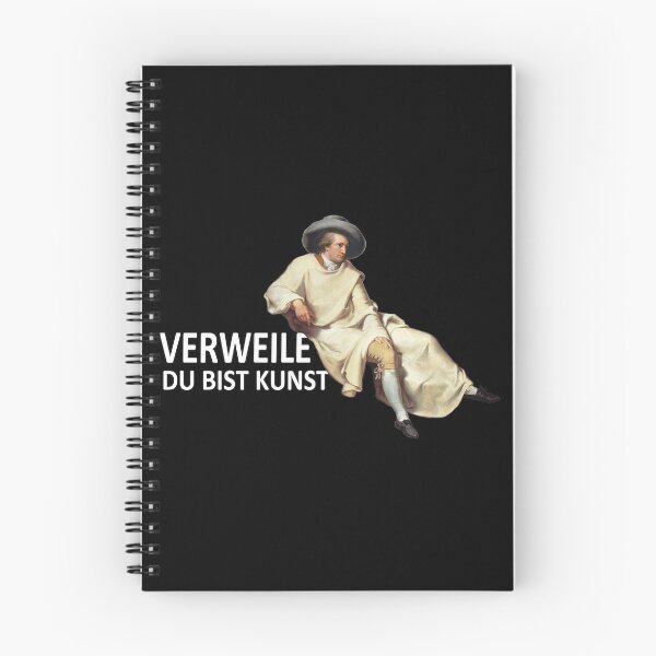Artikelvorschau, Verweile doch. Du bist Kunst. | Goethe entworfen und verkauft von JoblinJack.
