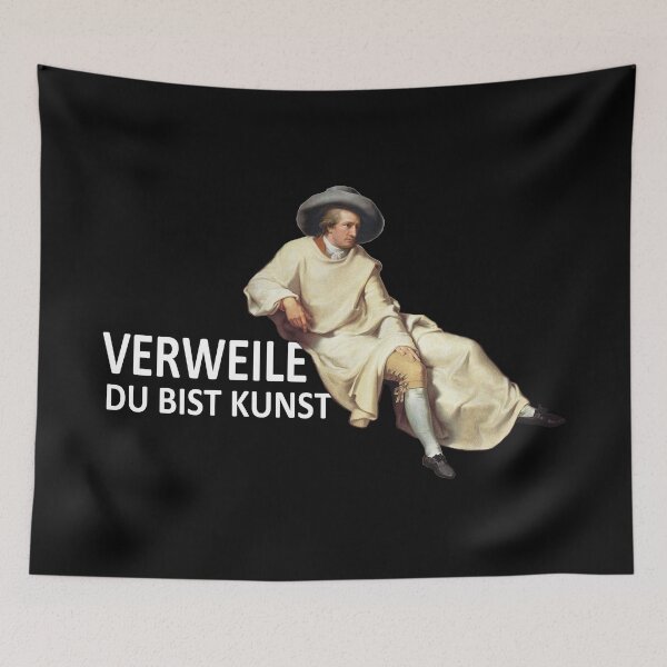 Item preview, Stay a while. You are art. | Goethe designed and sold by JoblinJack.