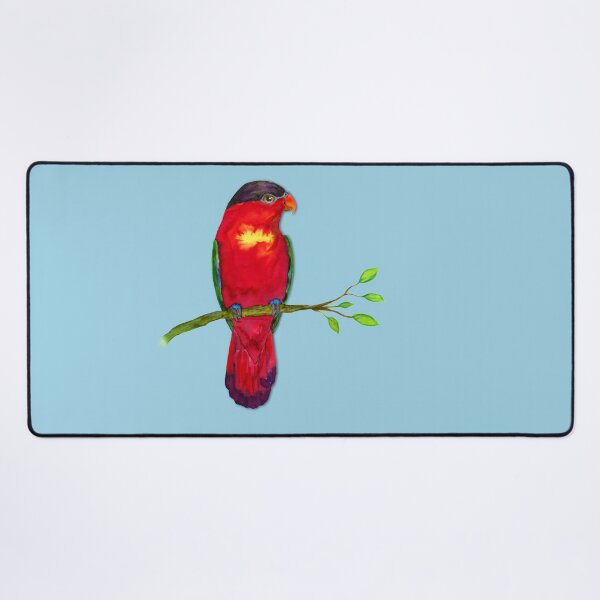 Item preview, Purple naped lory Watercolor designed and sold by Bwiselizzy.