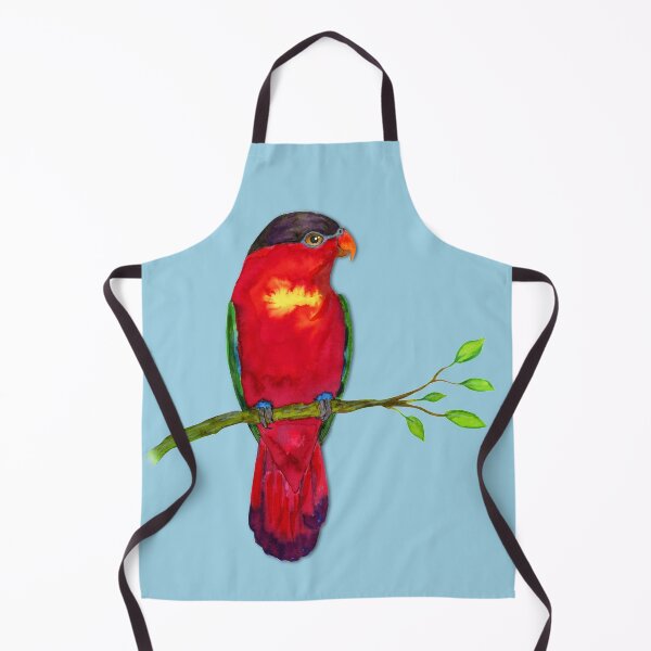 Item preview, Purple naped lory Watercolor designed and sold by Bwiselizzy.