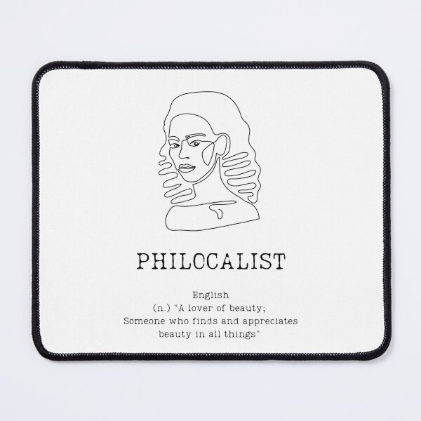 Item preview, PHILOCALIST - "A lover of beauty" designed and sold by BookberryGarden.