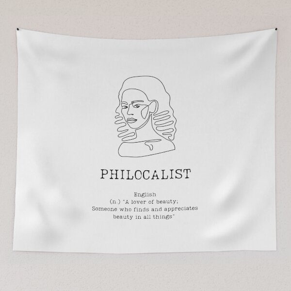 Item preview, PHILOCALIST - "A lover of beauty" designed and sold by BookberryGarden.
