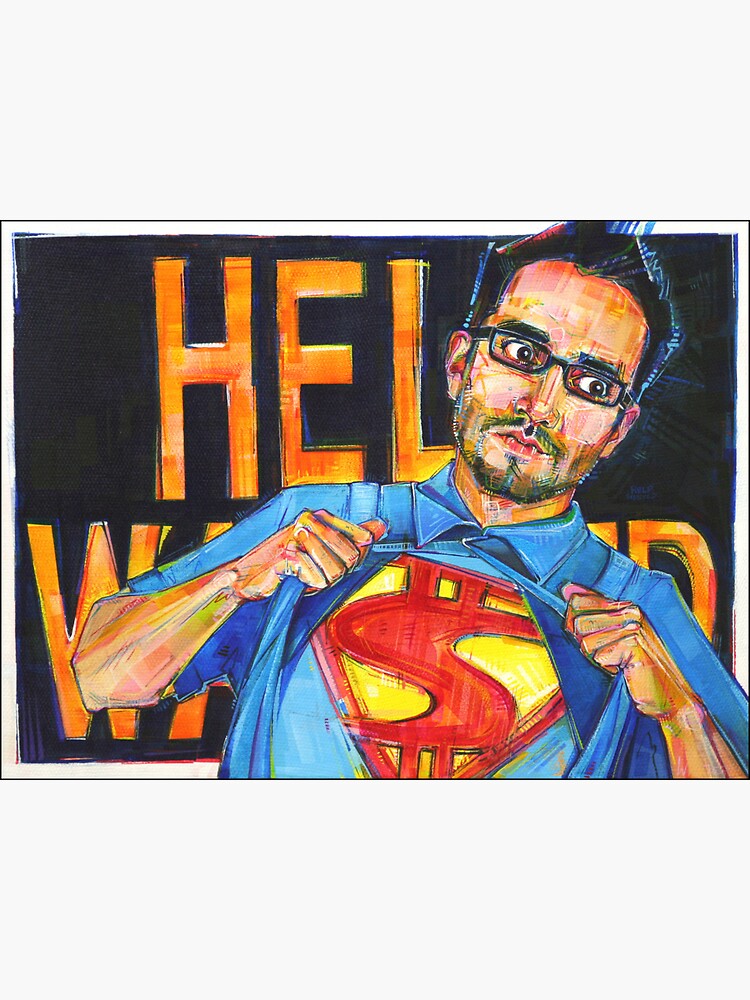 Thumbnail 4 of 4, Sticker, This Looks Like a Job for a Chicano designed and sold by gwennpaints.
