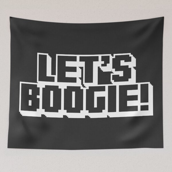Item preview, Copy of Let's Boogie (White Logo - Dark) designed and sold by Justin Ellis.