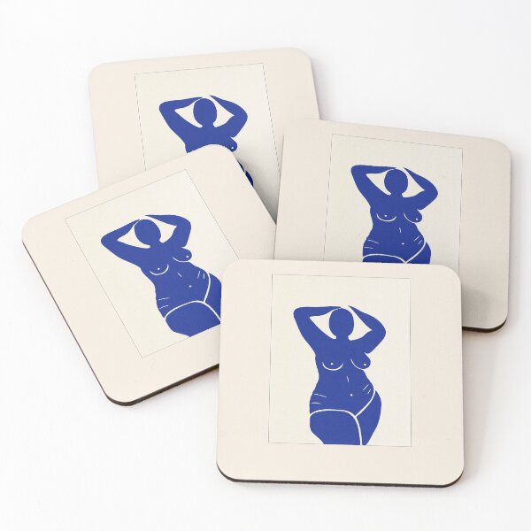 Item preview, Nude curvy woman designed and sold by CafeModern.