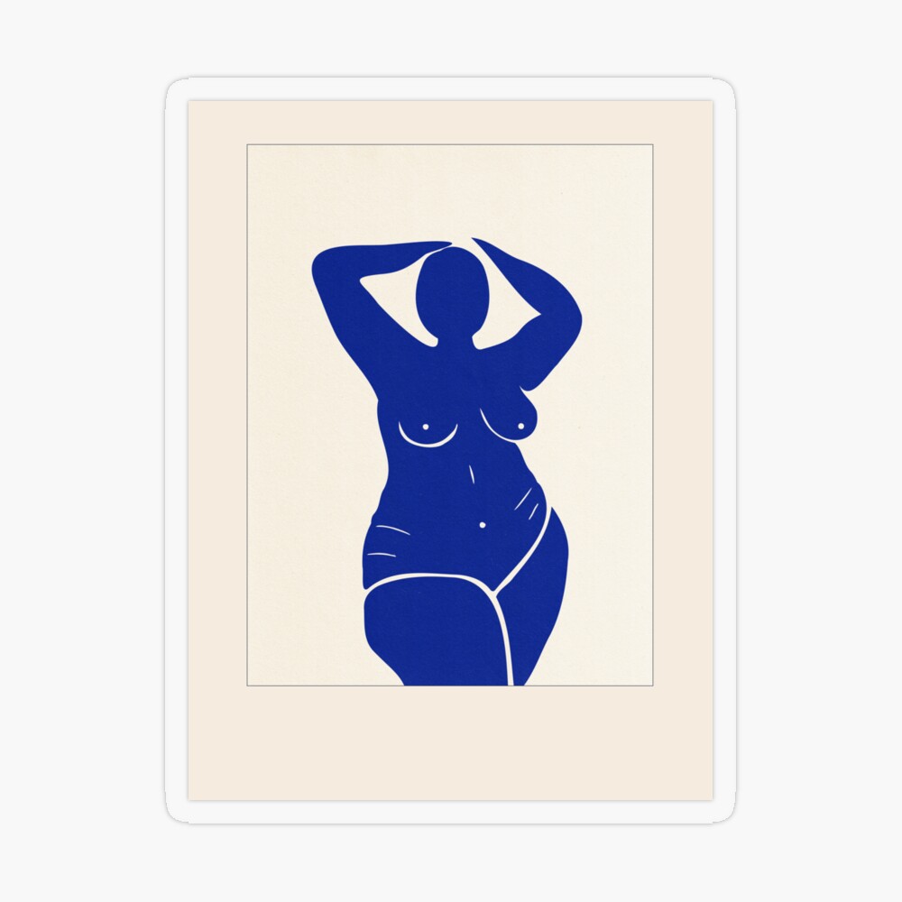 femme ronde nue | Poster