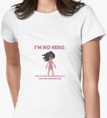 Tina Belcher Pink Outfit Bra Boobs Women's Fitted T-Shirt
