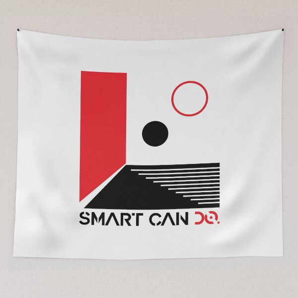 Item preview, Smart - Smart can do - creative shape design with texts designed and sold by cruzzcreation.