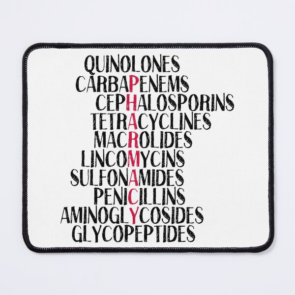 Item preview, Pharmacy antibiotic classes designed and sold by Eenig.