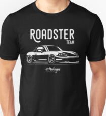 Roadster team. MX5 Miata (NB) Unisex T-Shirt