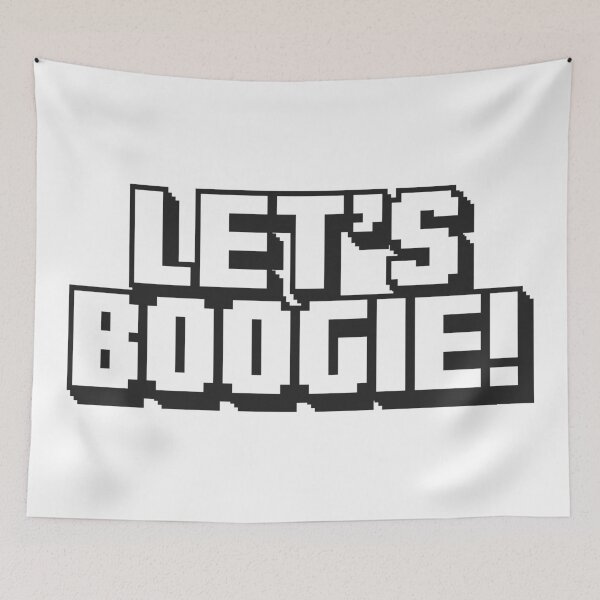 Item preview, Let's Boogie (Dark Logo - Light) designed and sold by Justin Ellis.