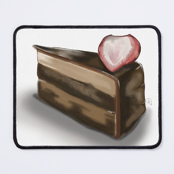 Item preview, chocolate cake with strawberry designed and sold by SumireSato4.