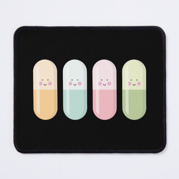 Item preview, Cute pastel pills pattern designed and sold by Eenig.