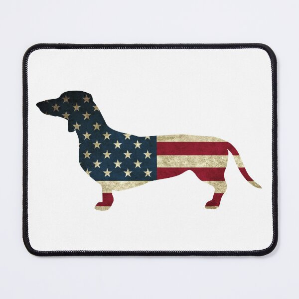 Item preview, American Flag Dachshund Dog designed and sold by Adel Qasem.