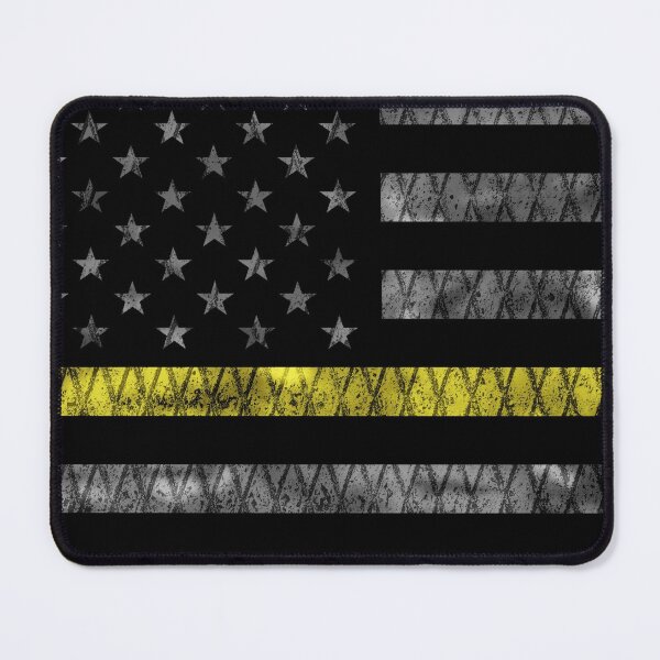 Item preview, Dispatcher Thin Yellow Line Flag designed and sold by Jared Davies.