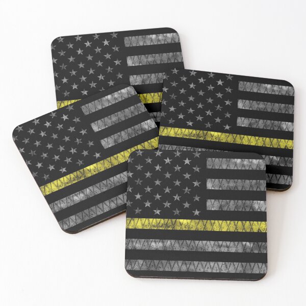 Item preview, Dispatcher Thin Yellow Line Flag designed and sold by Jared Davies.