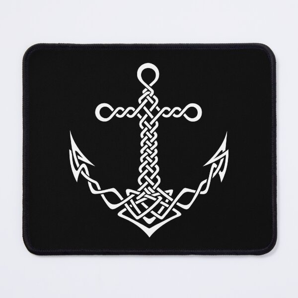 Item preview, Anchor Celtic 3 white designed and sold by sifis.