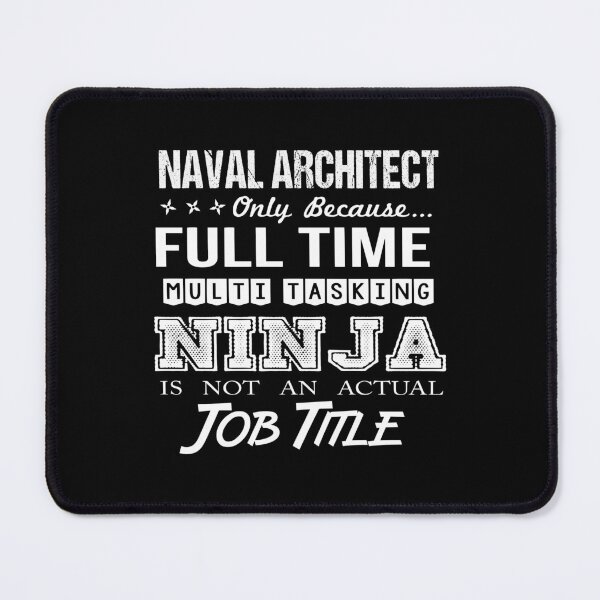 Item preview, Naval Architect T Shirt - Multitasking Ninja Job Gift Item Tee designed and sold by allahamher.