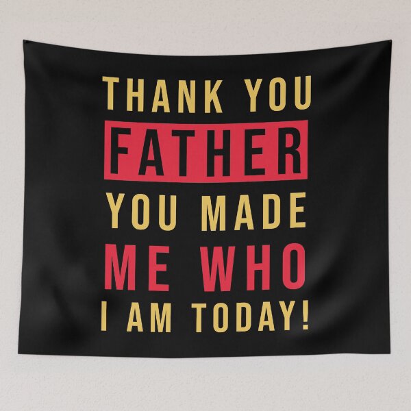Item preview, Thank you father designed and sold by PODapparel.