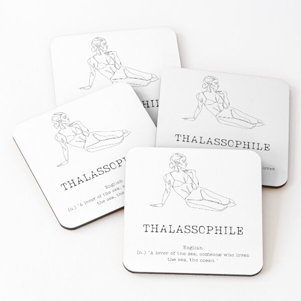 Item preview, THALASSOPHILE - "A lover of the sea" designed and sold by BookberryGarden.