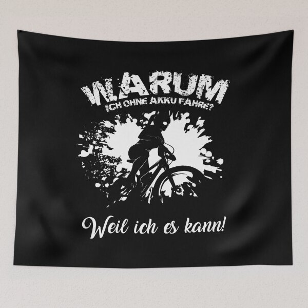 Item preview, Warum Ich Ohne Akku Fahre designed and sold by primetee.