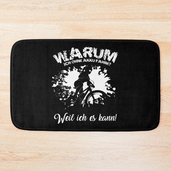 Item preview, Warum Ich Ohne Akku Fahre designed and sold by primetee.