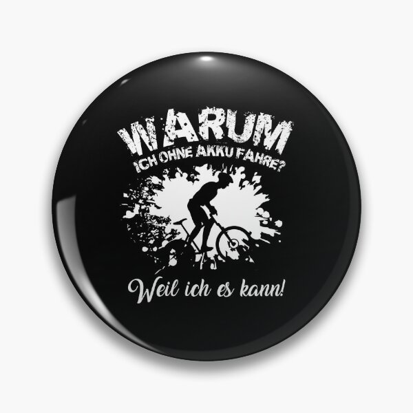 Item preview, Warum Ich Ohne Akku Fahre designed and sold by primetee.