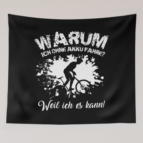 Item preview, Warum Ich Ohne Akku Fahre designed and sold by primetee.